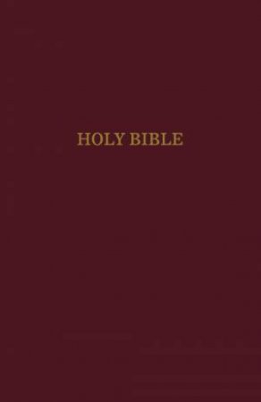 KJV Gift And Award Bible, Red Letter Edition [Burgundy] by Zondervan