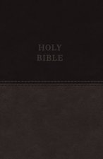 KJV Value Thinline Bible Large Print Red Letter Edition Charcoal