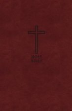 KJV Value Thinline Bible Large Print Red Letter Edition Burgundy