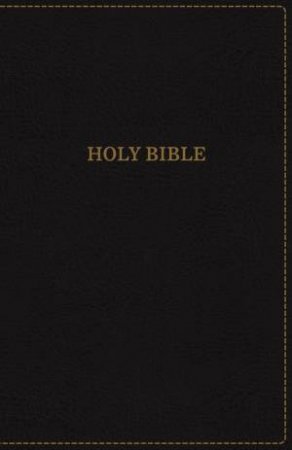 KJV Thinline Bible, Large Print, Red Letter Edition [Black] by Zondervan