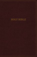KJV Thinline Bible Large Print Red Letter Edition Burgundy