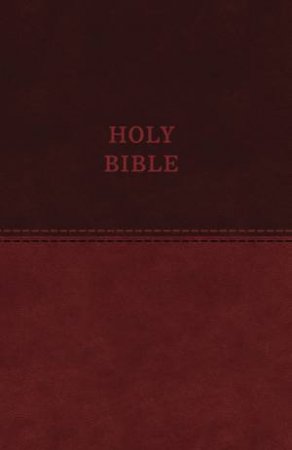 KJV, Value Thinline Bible, Standard Print, Red Letter Edition [Brown] by Zondervan