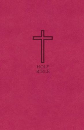 KJV Value Thinline Bible, Standard Print, Red Letter Edition [Pink] by Zondervan