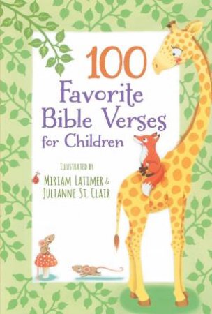 100 Favorite Bible Verses For Children by Thomas Nelson