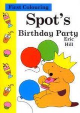 First Colouring Spots Birthday Party
