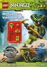 LEGO Ninjago Ninja vs Venomari Activity Book wMinifigure