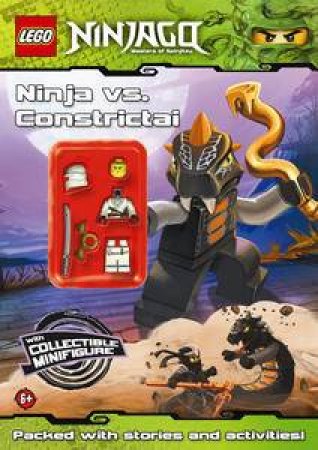 LEGO Ninjago: Ninja vs Constrictai Activity Book w/Minifigure by Ladybird