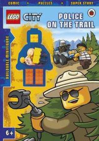 LEGO City: Police on the Trail Activity Book with Lego Minifigure by Ladybird