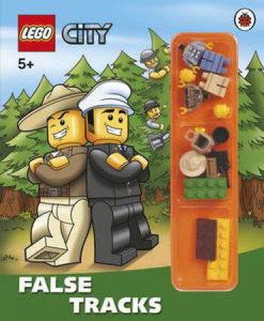 LEGO City: False Tracks Storybook with Lego Minifigure by Various