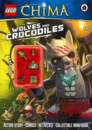 LEGO Legends of Chima: Wolves and Crocodiles Activity Book with        Minifigure by Ladybird