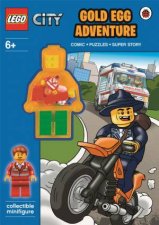 LEGO City Gold Egg Adventure Activity Book with Minifigure
