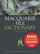 Macquarie File Dictionary 2E Macquarie File Thesaurus Value Pack