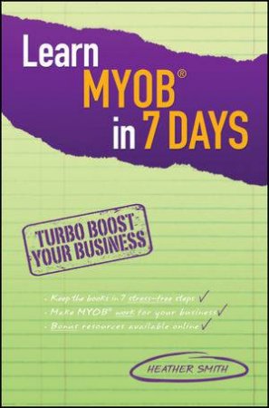 Learn MYOB in 7 Days