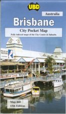 UBD Brisbane City Pocket Map  15 ed