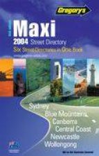 Gregorys Maxi NSW Street Directory 2004  17 ed