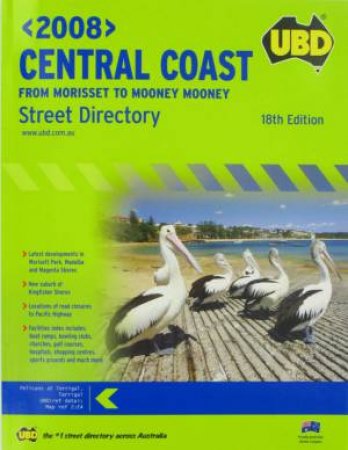 UBD Central Coast NSW 2008 - 18 ed by Various