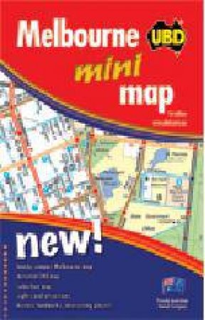 UBD Melbourne Mini City Map 355 1 ed. by Various