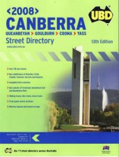 UBD Canberra and Queanbeyan Street Directory  13 ed