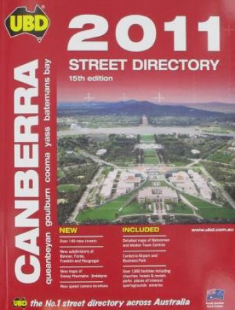 UBD Canberra Street Directory - 15 ed by Various