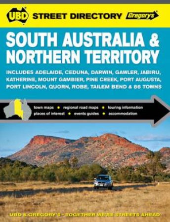 UBD/Gregorys South Australia/Northern Territory St Directory (9th Edition) by Various