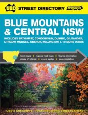 UBD Gregorys Blue Mountains and Central NSW Street Directory  13th Ed