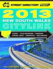 UBDGregorys NSW CityLink Street Directory 2013 24th Ed