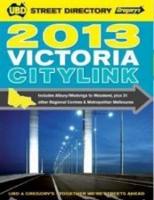 UBDGregorys Victoria CityLink Street Directory 2013 4th Ed