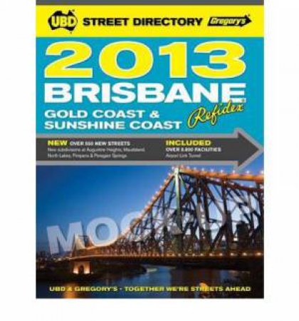 UBD/Gregorys Brisbane Refidex 2013 57 ed by Various