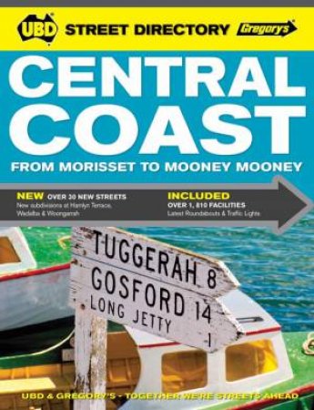 UBD/Gregorys Central Coast Street Directory, 21st Ed by Various