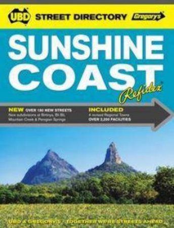 UBD/Gregorys Sunshine Coast Street Directory, 7th Ed by Various