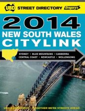 UBDGregorys NSW CityLink 2014 Street Directory 25th Ed