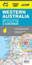 UBDGregorys Western Australia State And Suburban Map 670 14th Ed