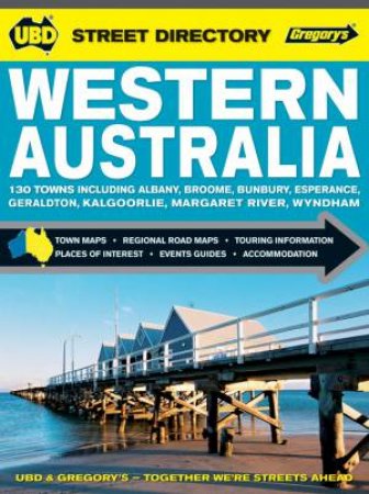 Western Australia Street Directory 15th ed by Gregorys UBD