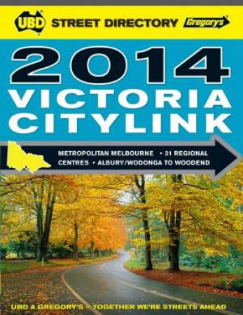 Victoria City Link Street Directory 5th 2014 by Various