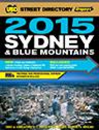 UBD/Gregorys 2015 Sydney Street Directory, 51st Ed by Gregorys UBD
