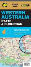 UBDGregorys Western Australia State And Suburban Map 670 15th