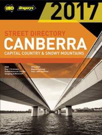 UBD/Gregory's Canberra Compact Street Directory 2017 5th ed by Various