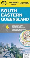 UBDGregorys Touring Map South Eastern Queensland Map 431  6th Edition