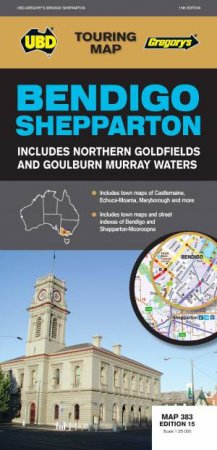 Bendigo Shepparton Map 383 (15th Edition) by Various