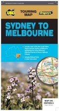 UBDGregorys Sydney To Melbourne Map 245  6th Ed