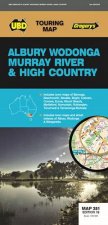 Albury Wodonga Murray River  High Country Map 381 18E