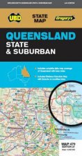 Queensland State  Suburban Map 470 27th