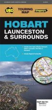 UBD Gregorys Hobart Launceston  Surrounds Map 780781 3rd Ed