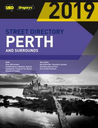 Perth Street Directory 2019 61st by UBD Gregory's