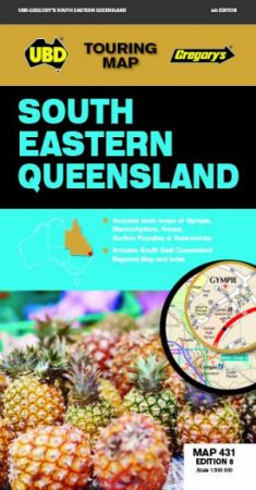 South Eastern Queensland Map 431 8th Ed. by Various