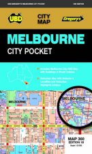 Melbourne City Pocket Map 360 18th Ed