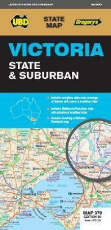 Victoria State & Suburban Map 370 29th Ed. by Various