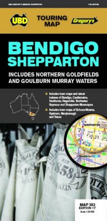 Bendigo Shepparton Map 383 17th Ed by Various