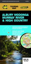 Albury Wodonga Murray River High Country Map 381 20th Ed