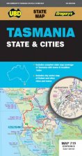 Tasmania State  Cities Map 719 9th ed waterproof